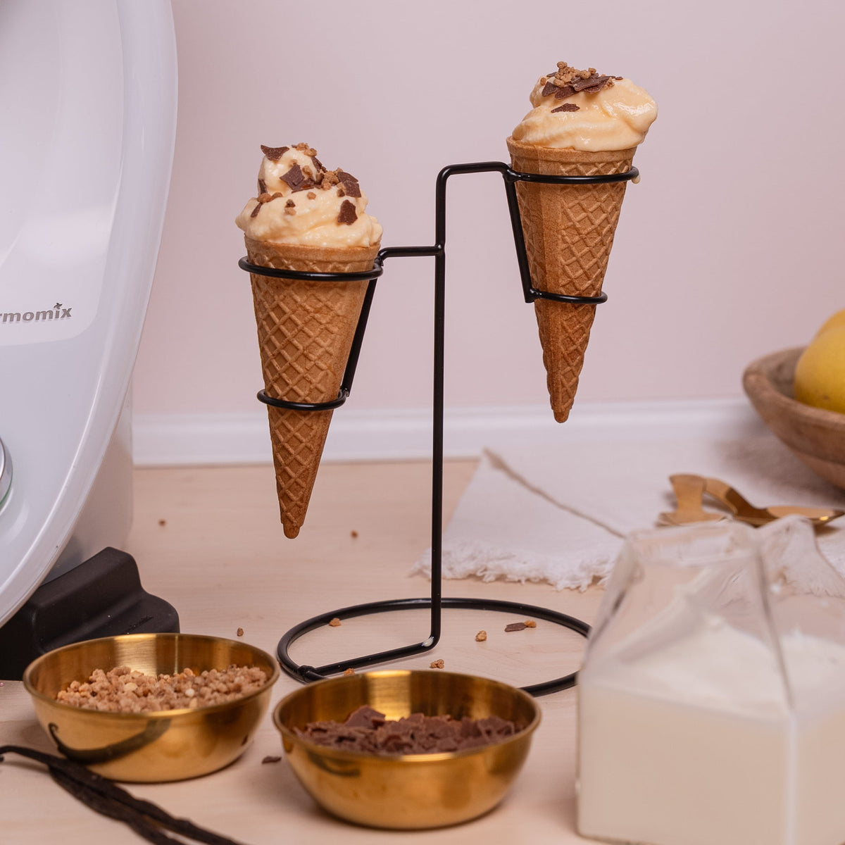 Basisrezept für Milcheis aus dem Thermomix - Wundermix GmbH