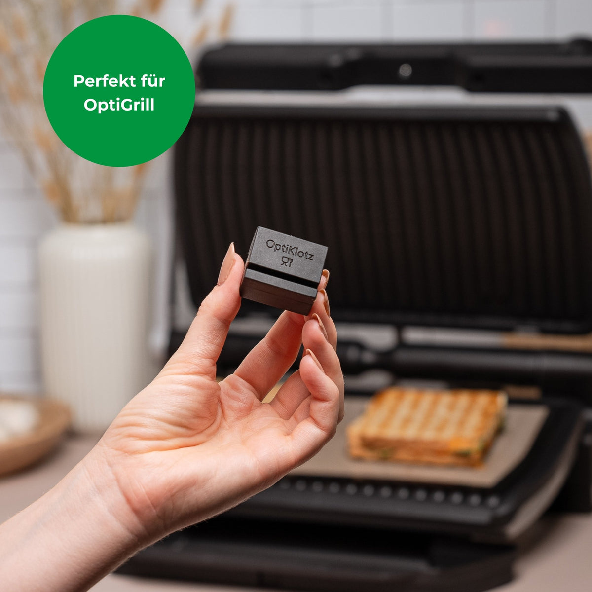 ZauberFry - OptiKlotz Abstandshalter aus Silikon für OptiGrill - Wundermix GmbH