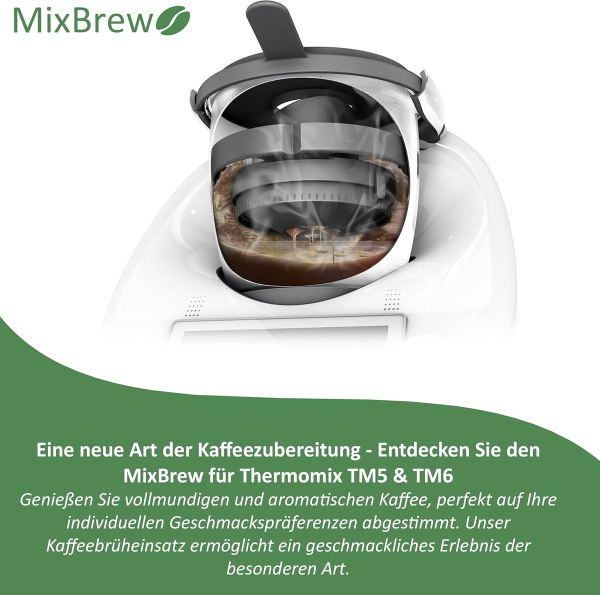 MixBrew® | Kaffeebrüheinsatz für Thermomix TM6, TM5 - Wundermix GmbH