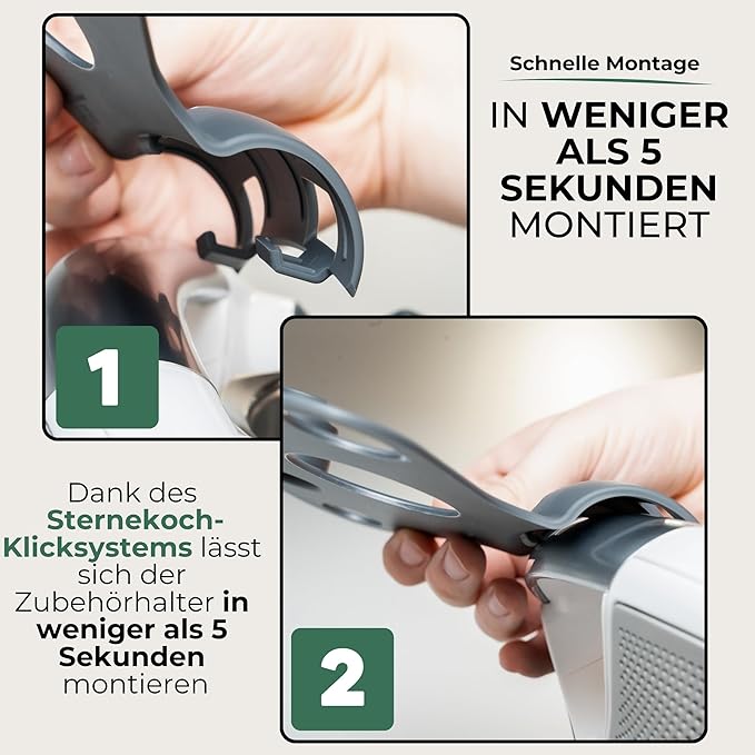 STERNEKOCH Zubehörhalter für Thermomix TM6, TM5 - Wundermix GmbH