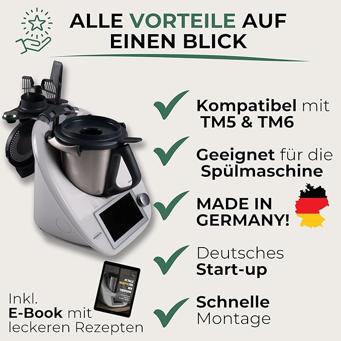 STERNEKOCH Zubehörhalter für Thermomix TM6, TM5 - Wundermix GmbH