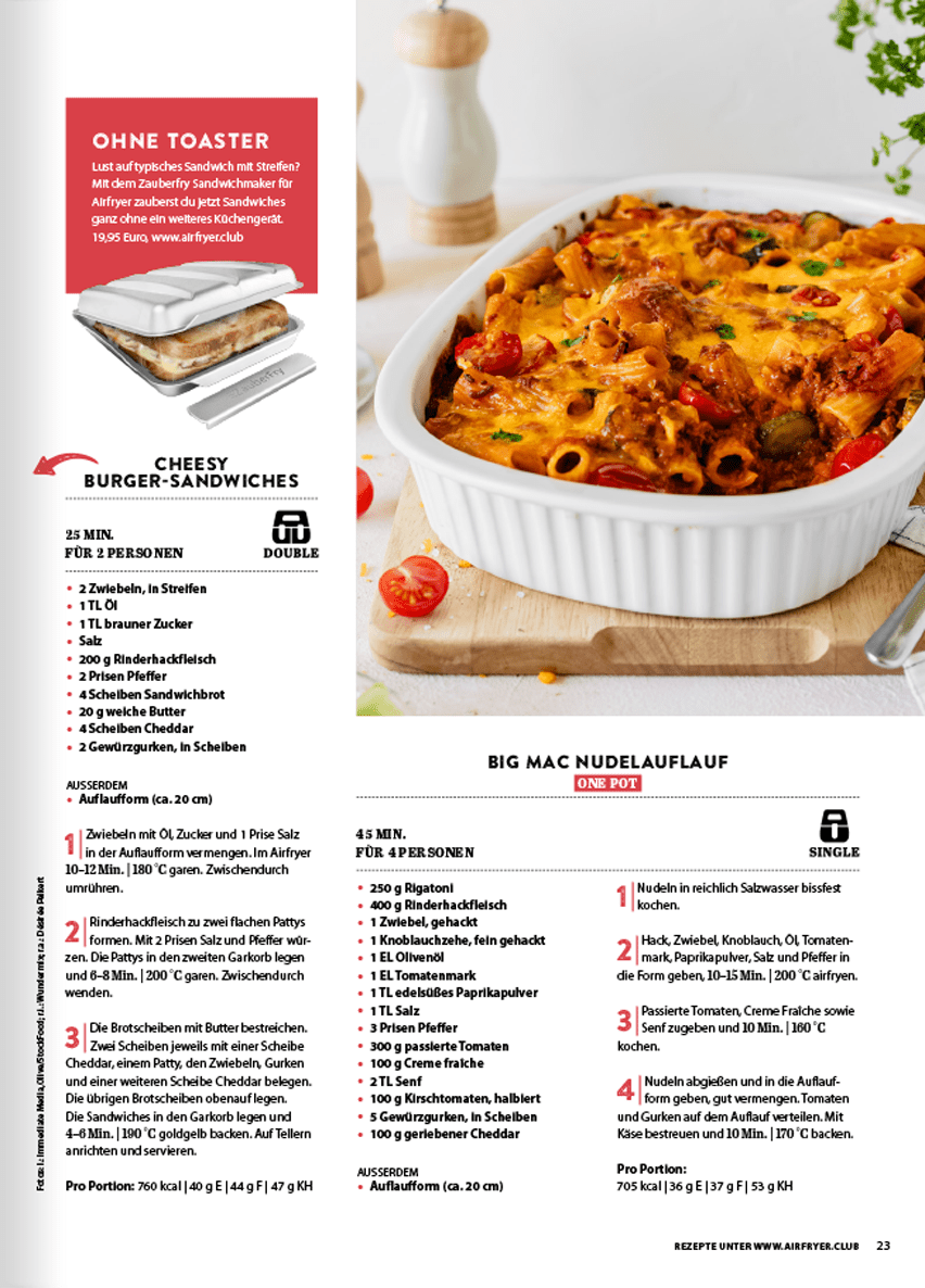 Air Fryer ZauberTopf - Ausgabe 05/2026 - Wundermix GmbH