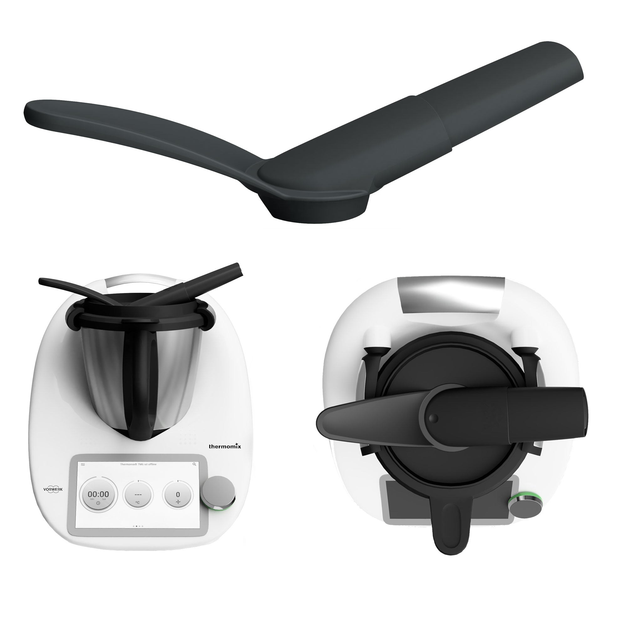 KochFix Dampfumleitung für Thermomix TM6, TM5, TM31 & Monsieur Cuisine - Wundermix GmbH