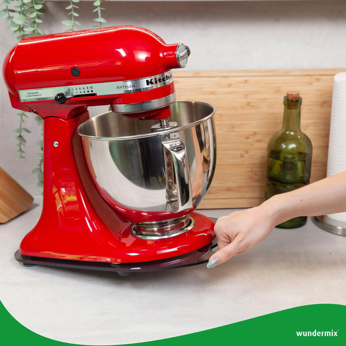 EasySlider® | Gleitbrett aus Acrylglas für KitchenAid - Wundermix GmbH