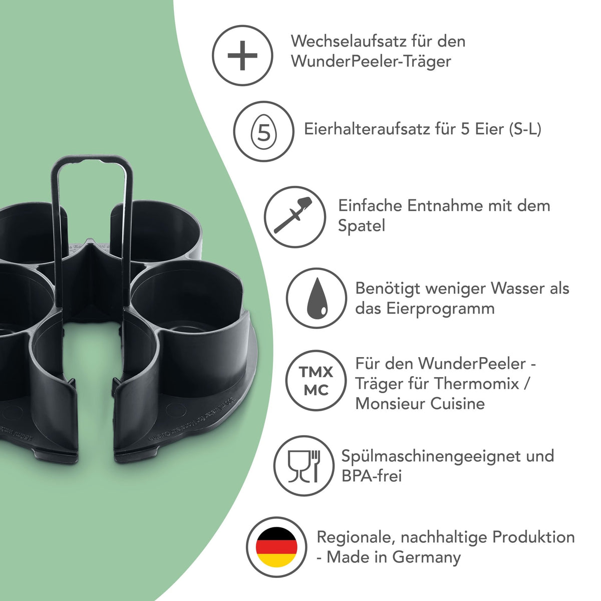 EggPro (ohne Träger) | Eierhalter - Wundermix GmbH