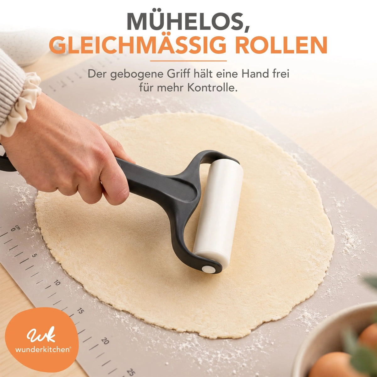 RollPro V2 | Teigroller mit zwei unterschiedlich großen Walzen - Wundermix GmbH