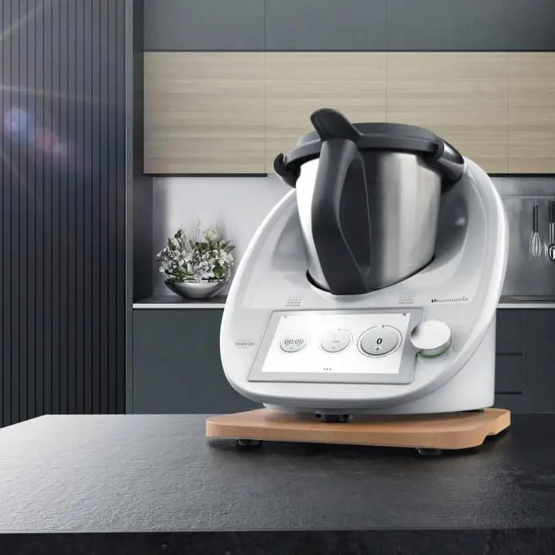 KitchenSlider® H | V2 Plus | Holz - Gleitbrett für Thermomix TM6, TM5 - Wundermix GmbH