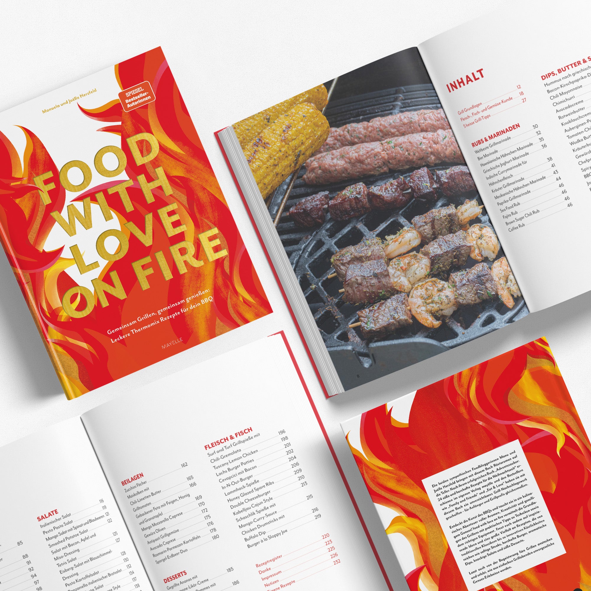 food with love on fire: Gemeinsam grillen, gemeinsam genießen - Thermomix - Ausführung - Wundermix GmbH
