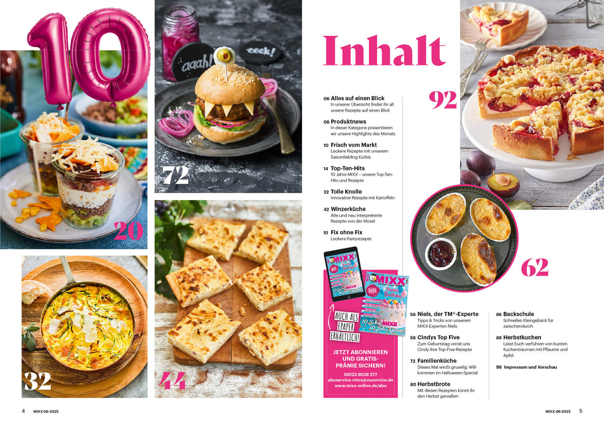 Zeitschrift MIXX Spezial: Jubiläumsausgabe - Ausgabe 06/2025 - Wundermix GmbH