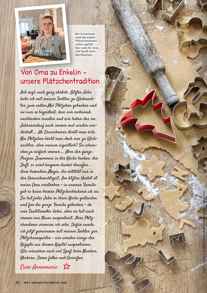 Zeitschrift MIXX - Weihnachten Spezial - Ausgabe 01/2026