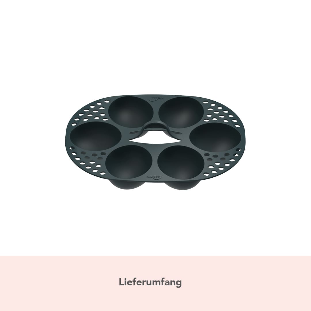 MixEgg® | Eierpochiereinsatz für TM7 und Monsieur Cuisine Smart, Trend, Connect - Wundermix GmbH