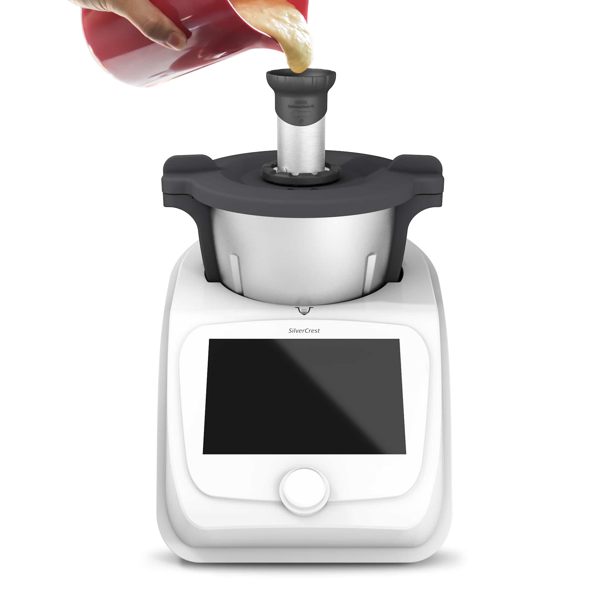 mixle® Spätzleaufsatz V2 aus Edelstahl für Monsieur Cuisine Smart, Connect, Trend & Compact - Wundermix GmbH