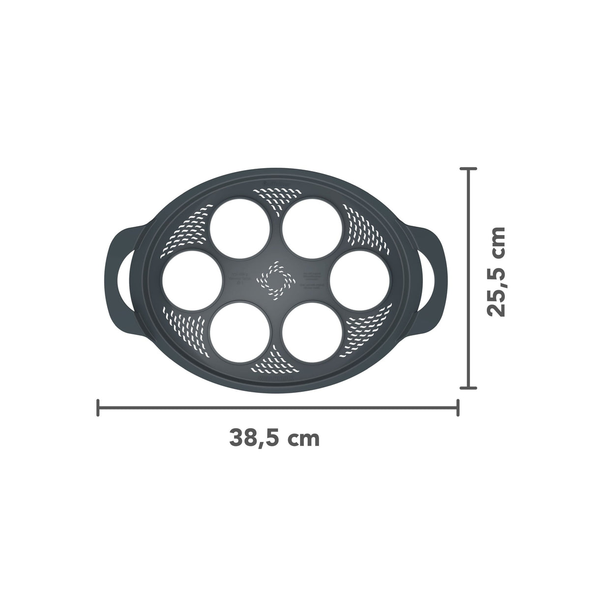 Muffinizer® | inkl. 6 Silikonförmchen | Backform für Thermomix TM6, TM5, TM31 - Wundermix GmbH