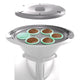 Muffinizer® | incl. 6 stampi in silicone | Teglia da forno per Bimby TM6, TM5, TM31