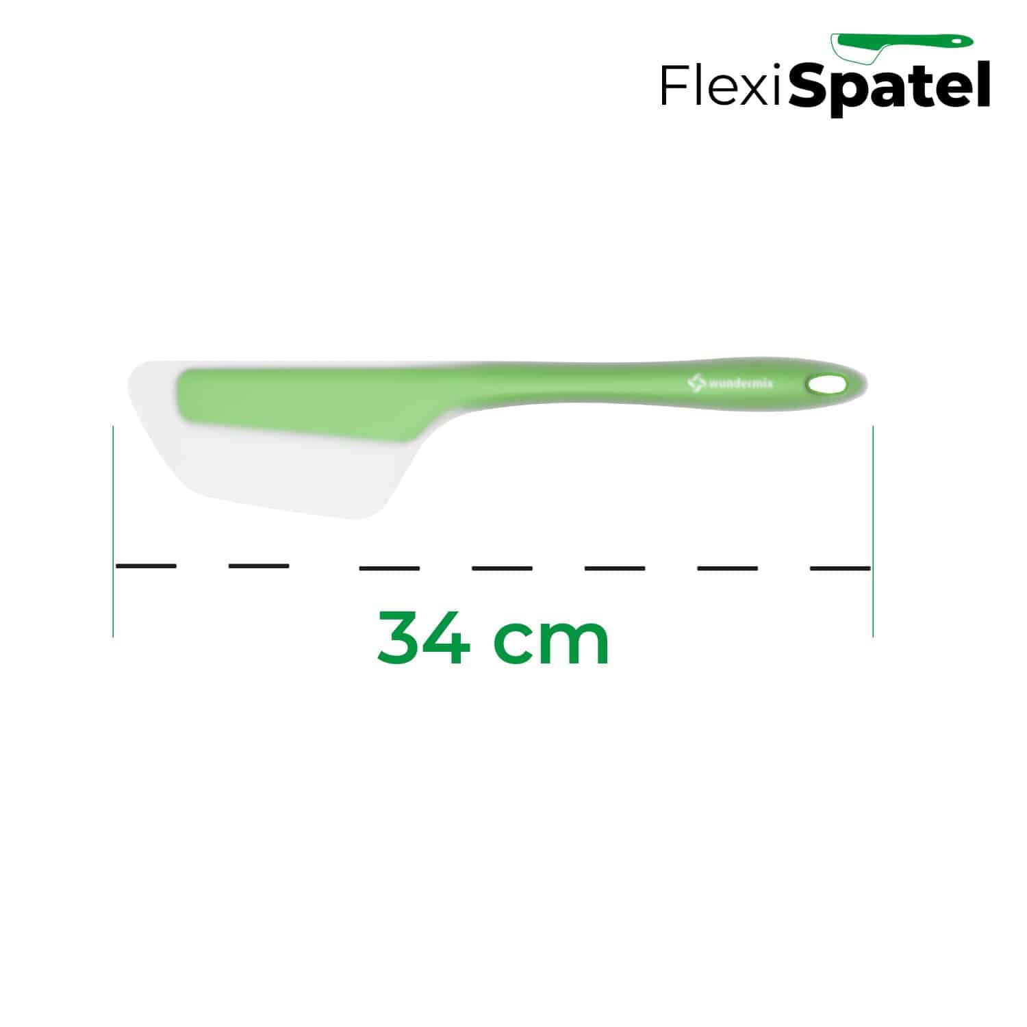 Flexi - Set für Monsieur Cuisine | Dampfgarform, FlexiSpatel Grün in klein + groß - Wundermix GmbH