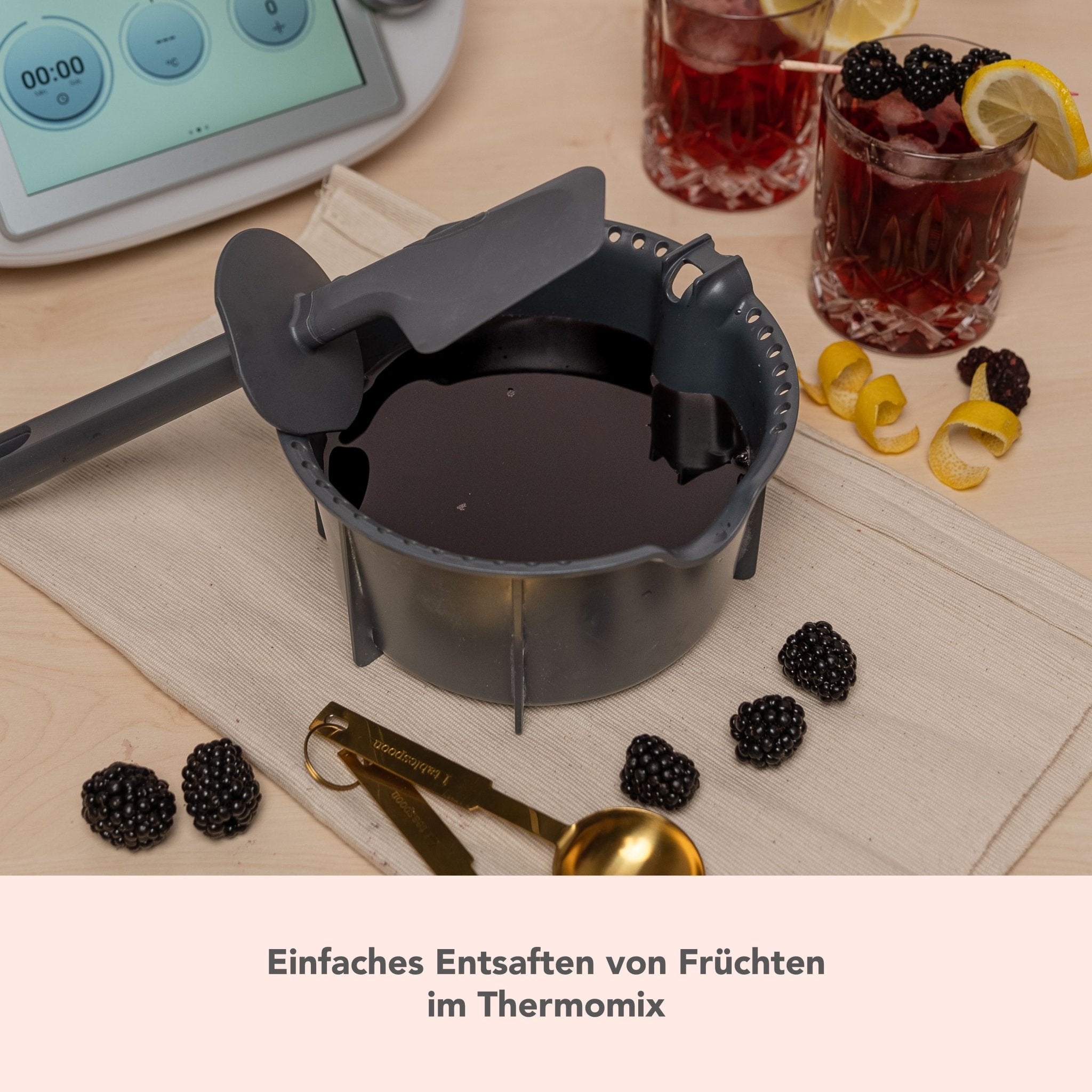 Simsafix® | Universalbehälter für Thermomix TM6, TM5, TM31 und TM Friend - Wundermix GmbH