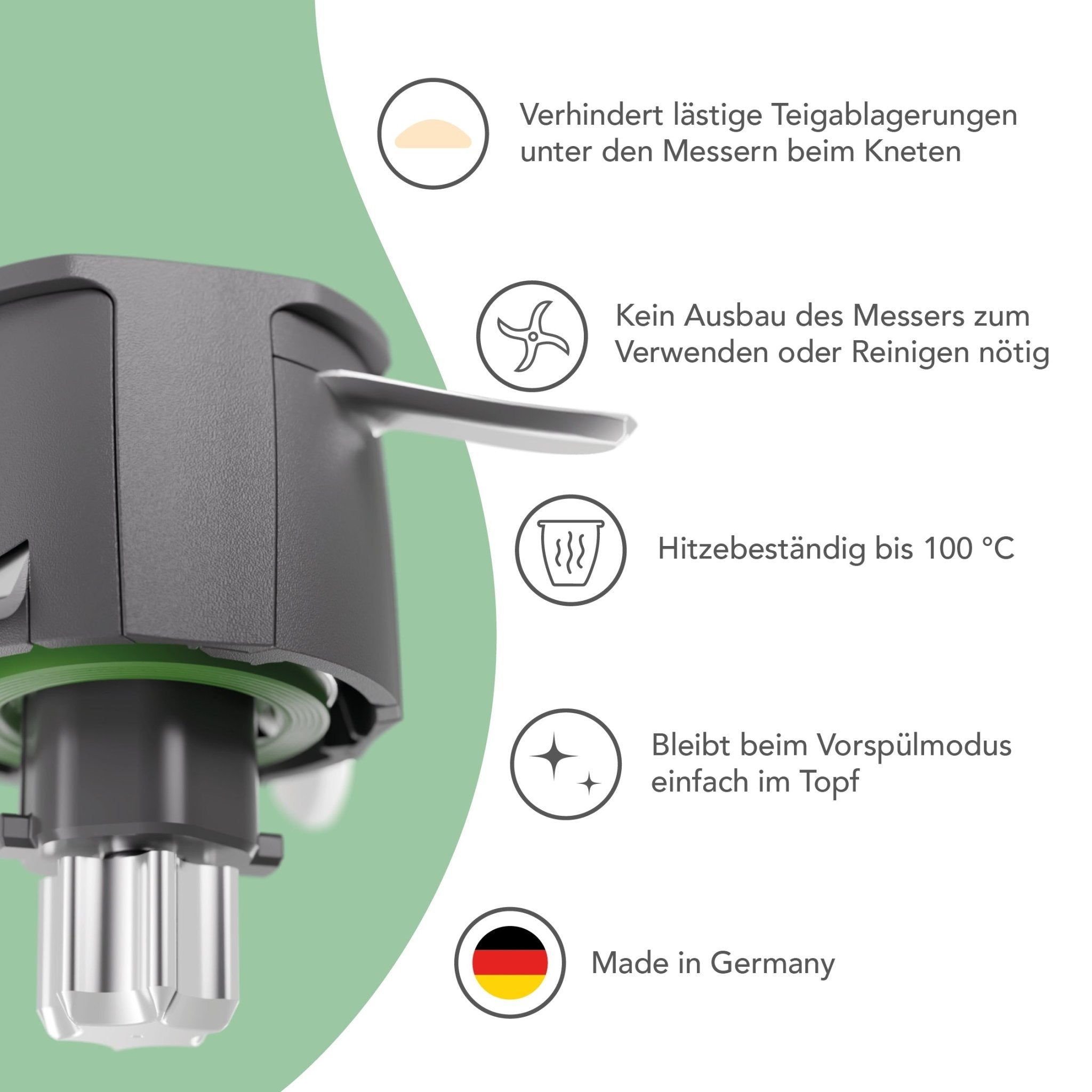 TeigBuddy | Messerschutz für Thermomix TM7, TM6, TM5 - Wundermix GmbH