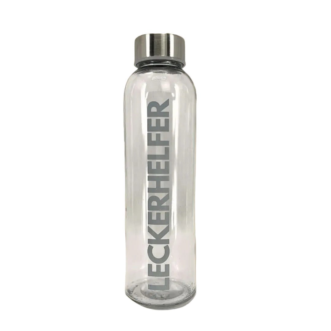 Leckerhelfer | Trinkflasche Glas 500 ml - Wundermix GmbH