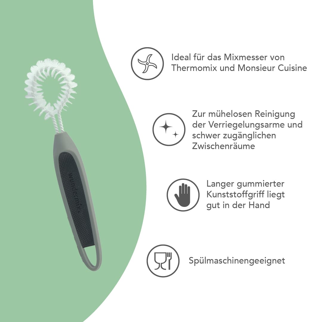 WunderBrush® Omega | Reinigungsbürste für Thermomix - Gehäuse - Wundermix GmbH