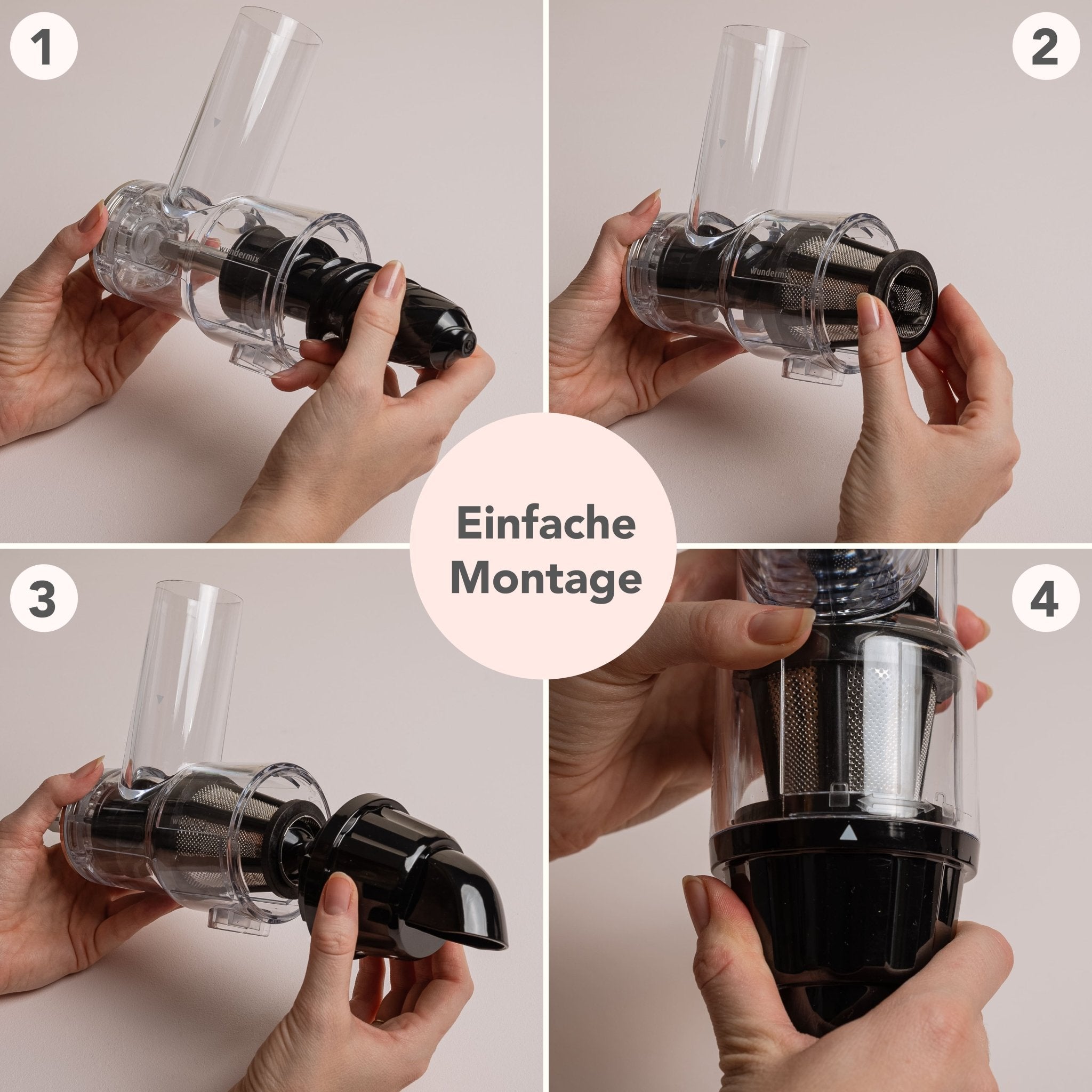 WunderCentix® | Starter - Set "Slow Juicer" für TM6, TM5 - Wundermix GmbH