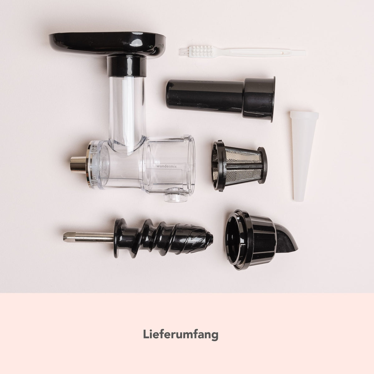 WunderCentix® | Starter - Set "Slow Juicer" für TM6, TM5 - Wundermix GmbH