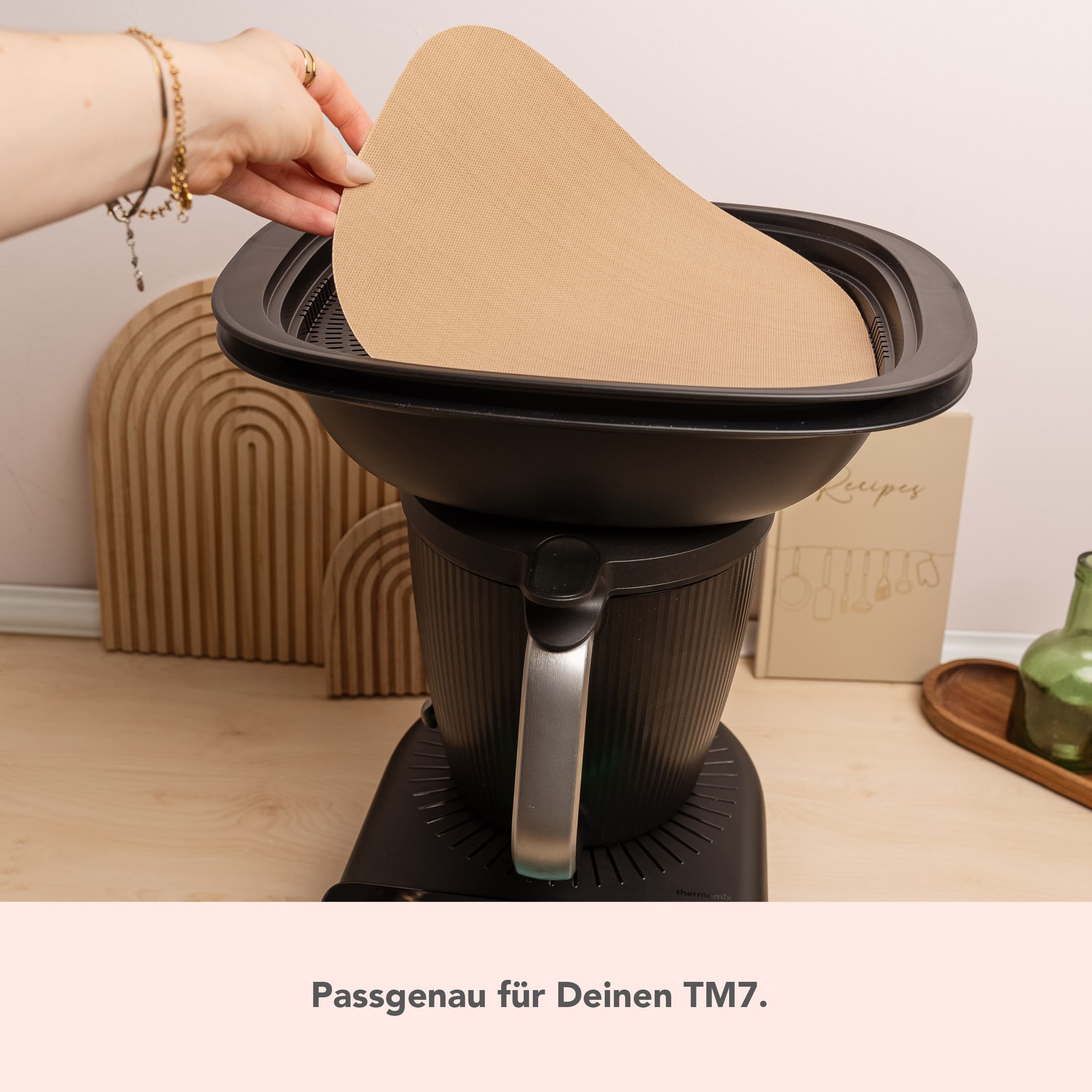 WunderGar® Permanent | Dauerbackfolie für TM7 Varoma - Wundermix GmbH