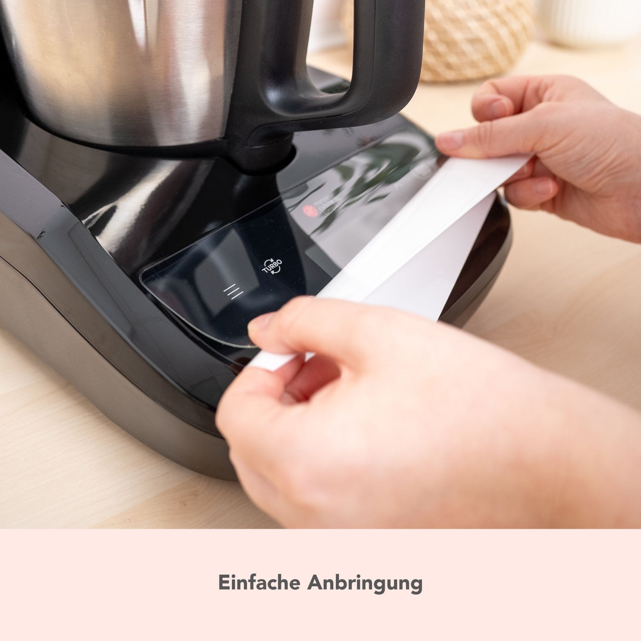 WunderScreen® Hybrid - Glas Displayschutz für Monsieur Cuisine Connect, Trend und Compact - Wundermix GmbH