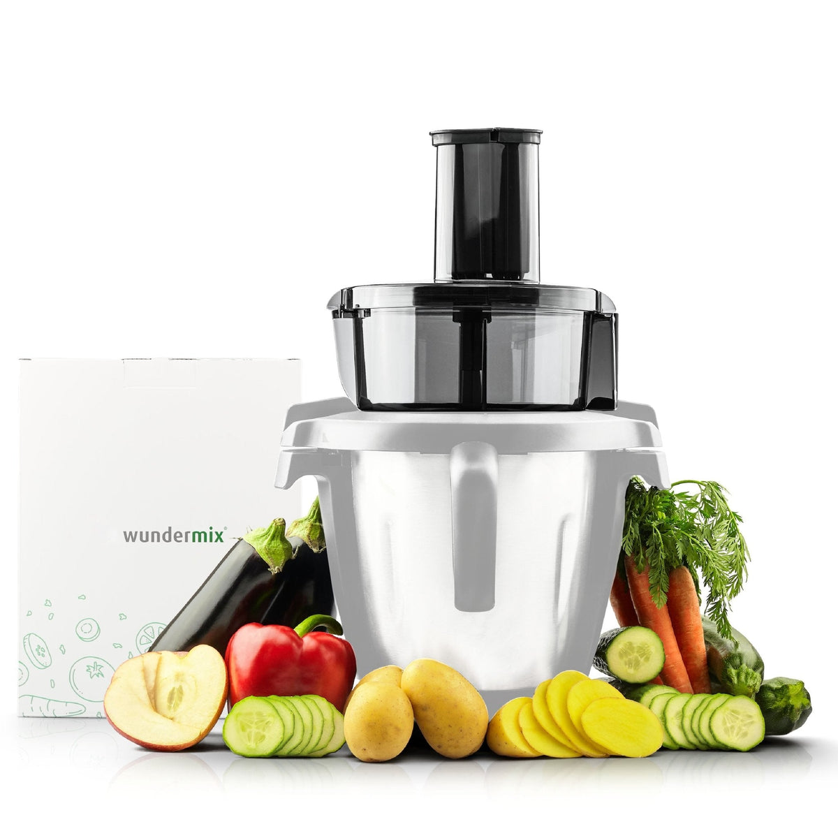 WunderSlicer® V2 | Gemüseschneider für Monsieur Cuisine Connect, Trend & Smart - Wundermix GmbH