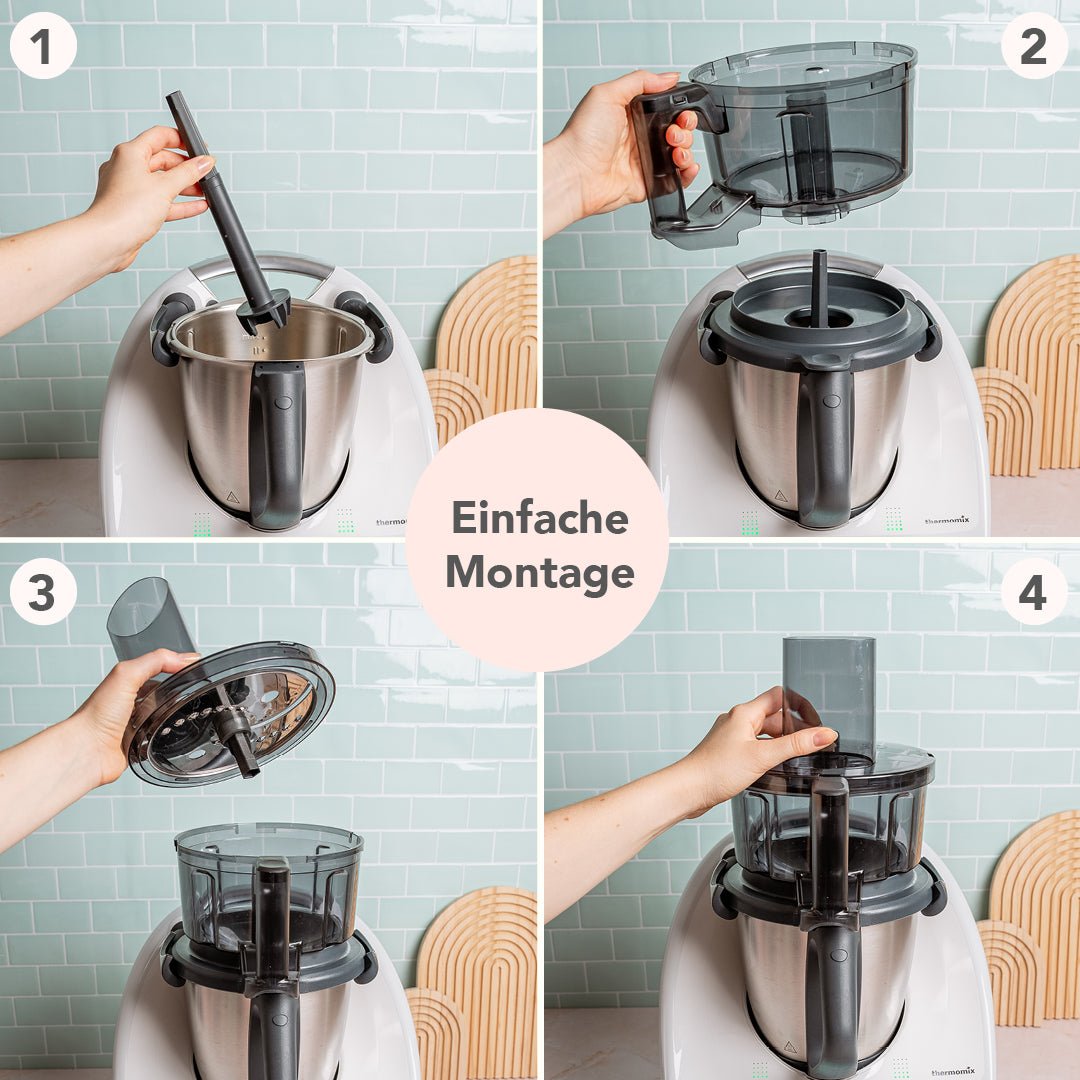 WunderSlicer® V2 & WunderZoodler® Sparset für Thermomix TM7, TM6, TM5 - Wundermix GmbH