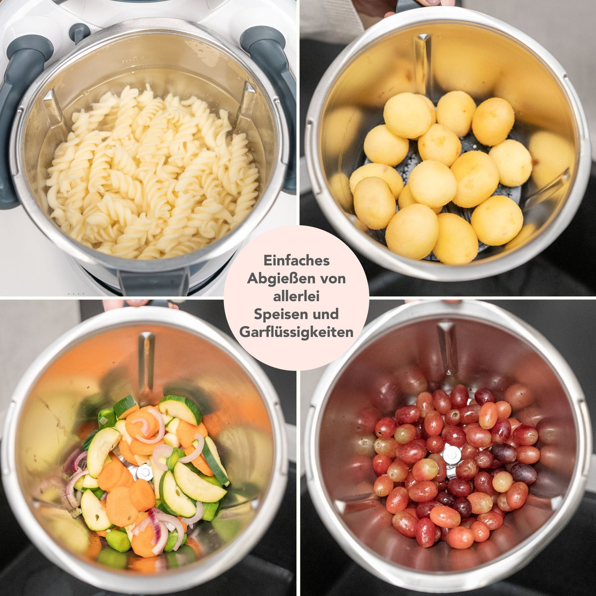 WunderWave® | Ausgusssieb für Monsieur Cuisine Connect, Trend und Smart - Wundermix GmbH