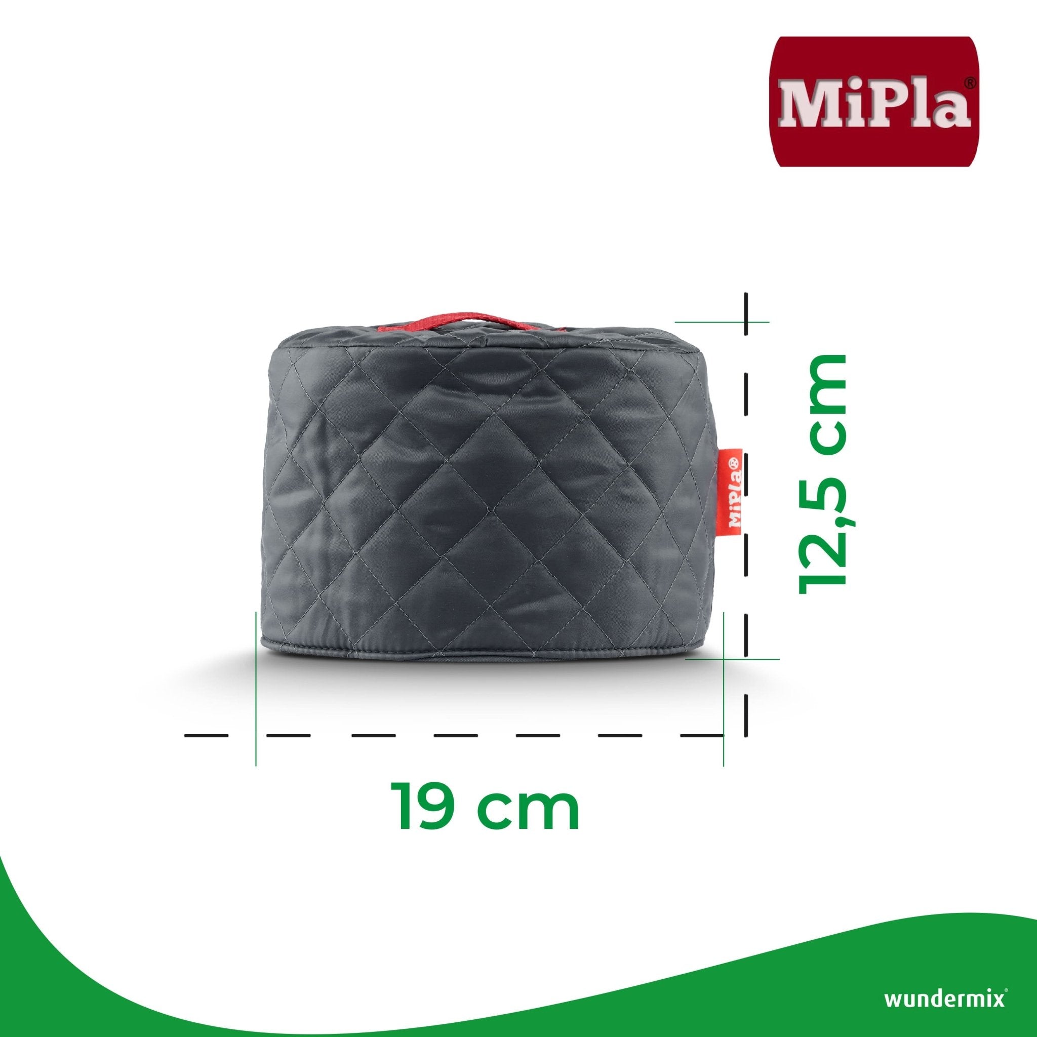 MiPla® | Warmhaltehaube S für Gareinsatz | Thermomix & Monsieur Cuisine - Wundermix GmbH