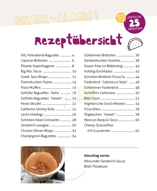 Snack - Alarm - Wundermix GmbH
