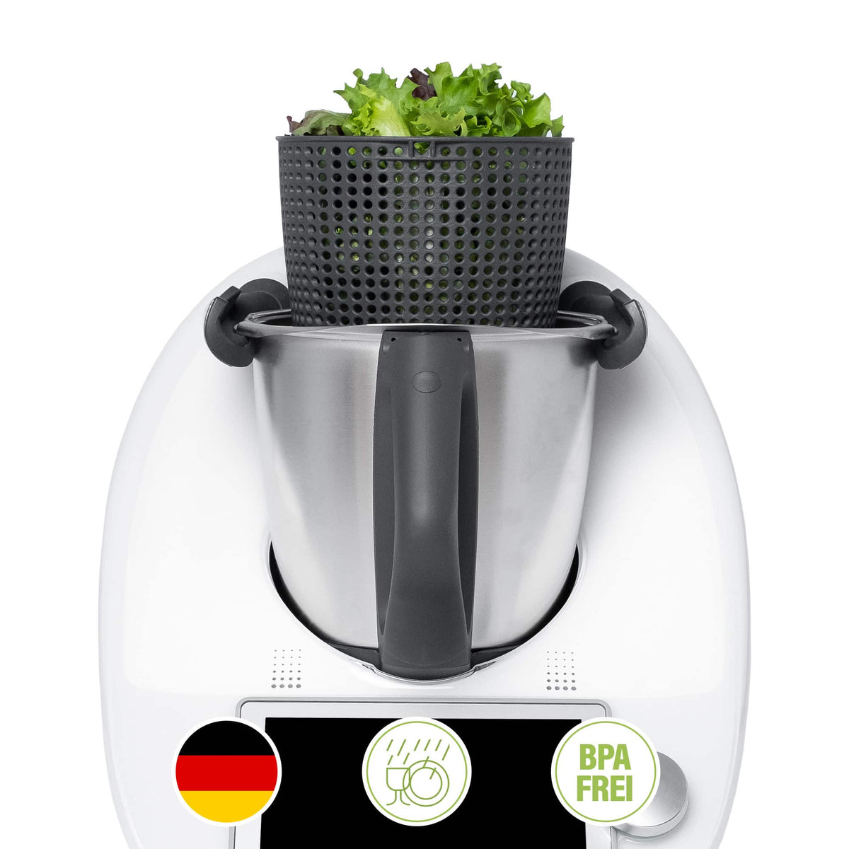 Salatschleuder - Aufsatz V2 von MixFino® für Thermomix - Wundermix GmbH