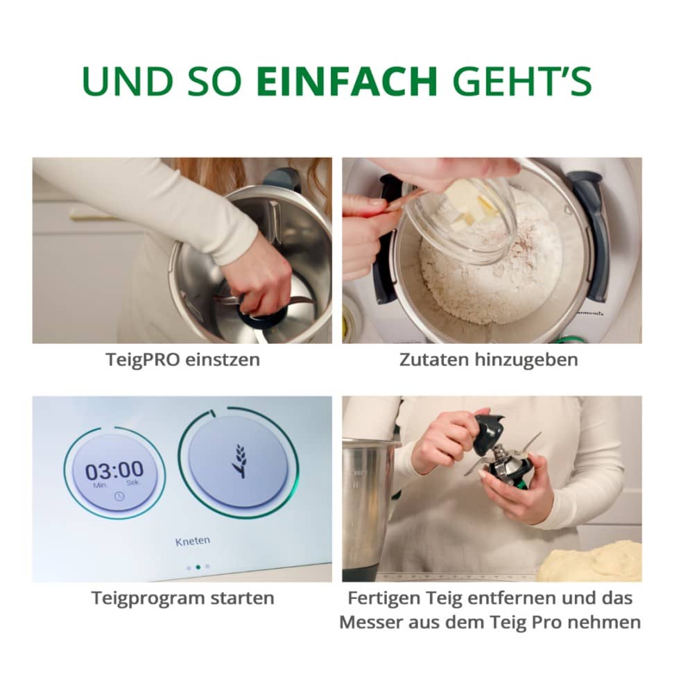 TeigPRO | Teigrestevermeider für Thermomix TM7, TM6, TM5 - Wundermix GmbH