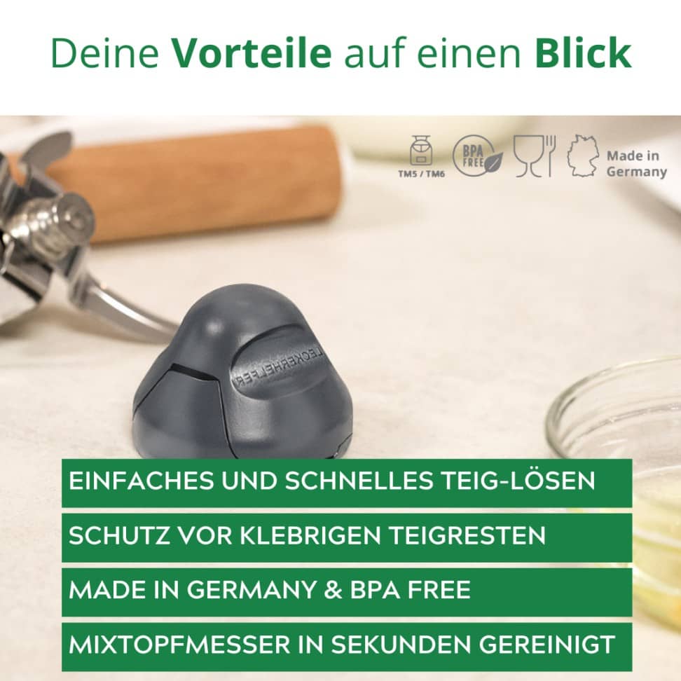 TeigPRO | Teigrestevermeider für Thermomix TM7, TM6, TM5 - Wundermix GmbH