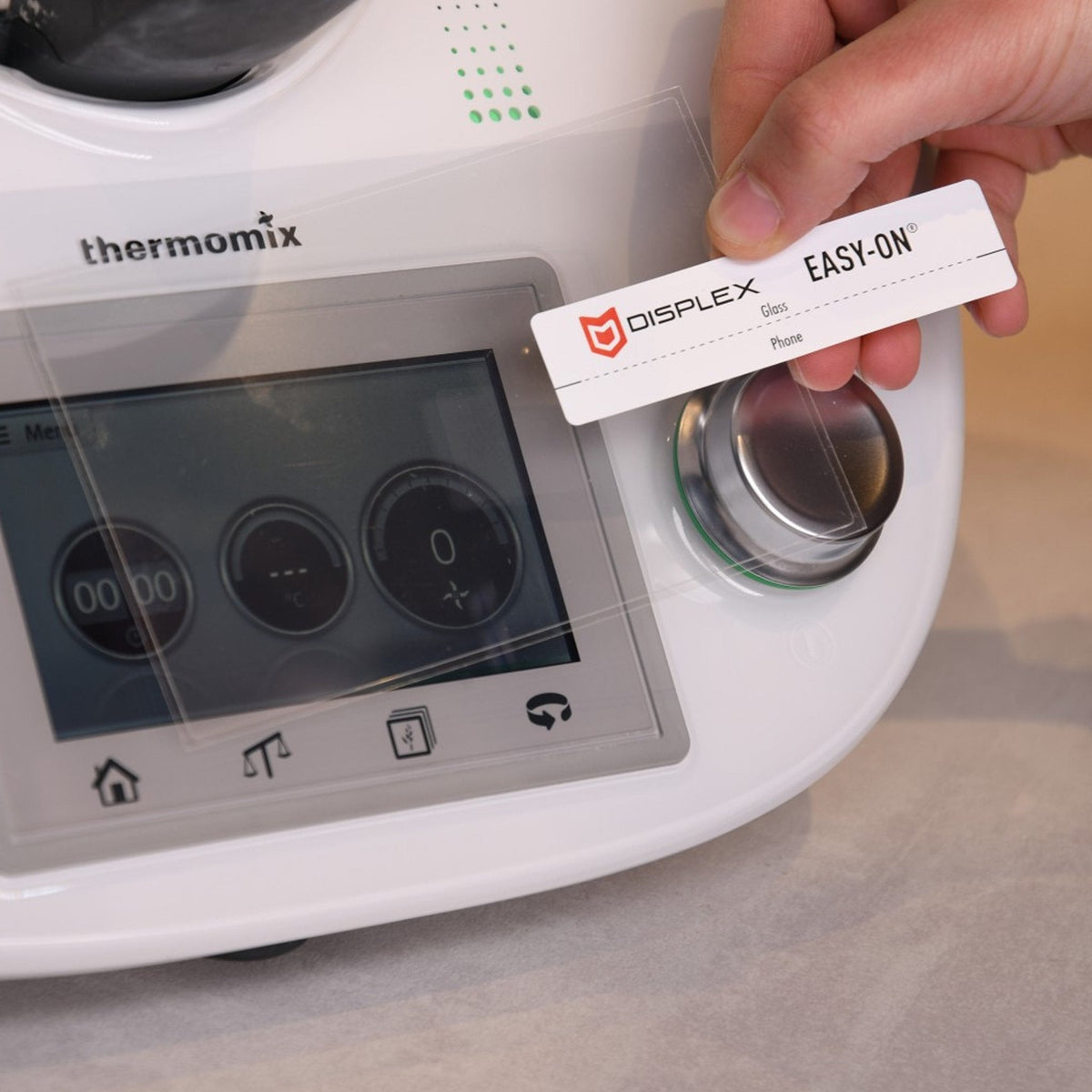 WunderScreen® Hybrid - Glas Displayschutz für Thermomix TM5 - Wundermix GmbH