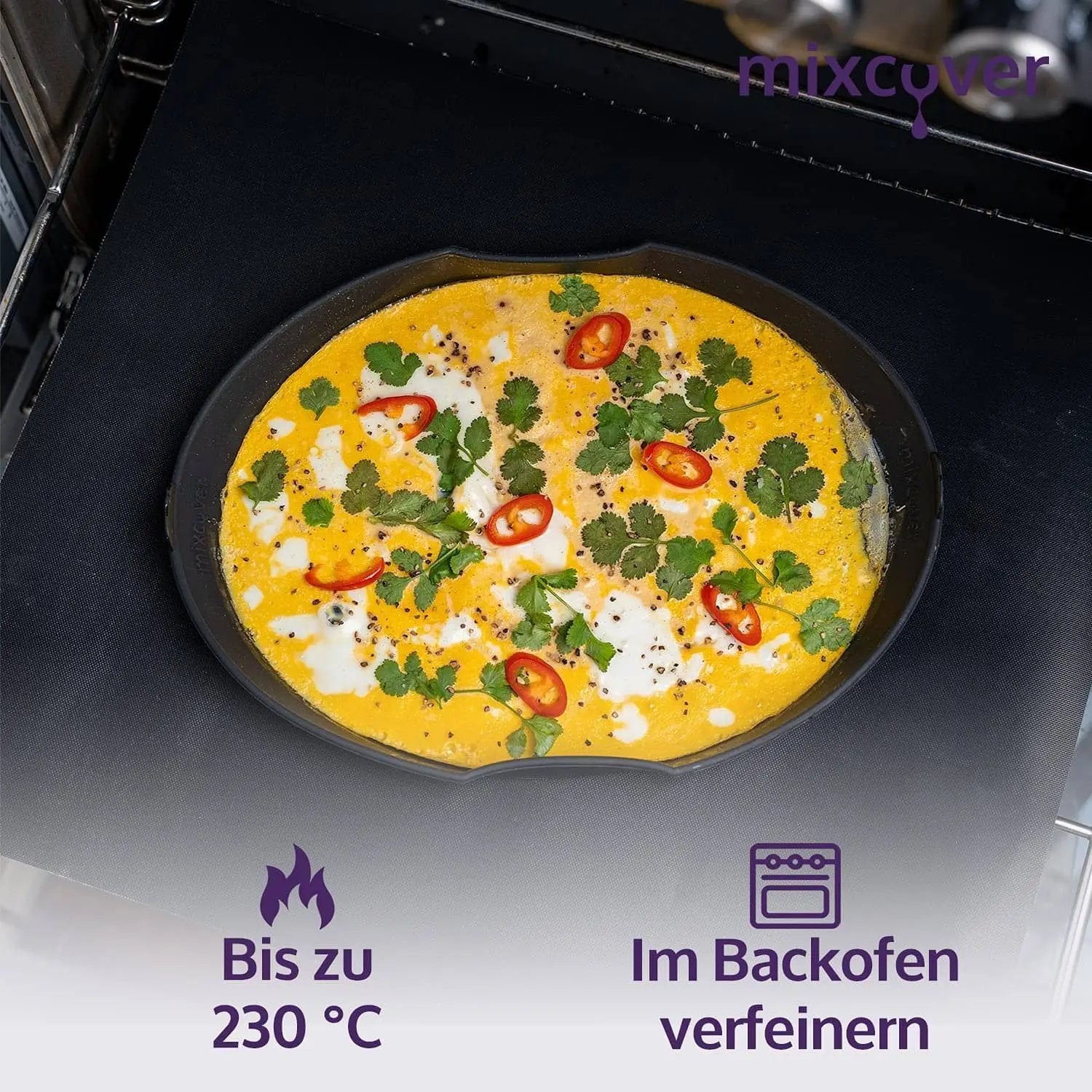 Silikon - Auflaufform für Cookit - Wundermix GmbH