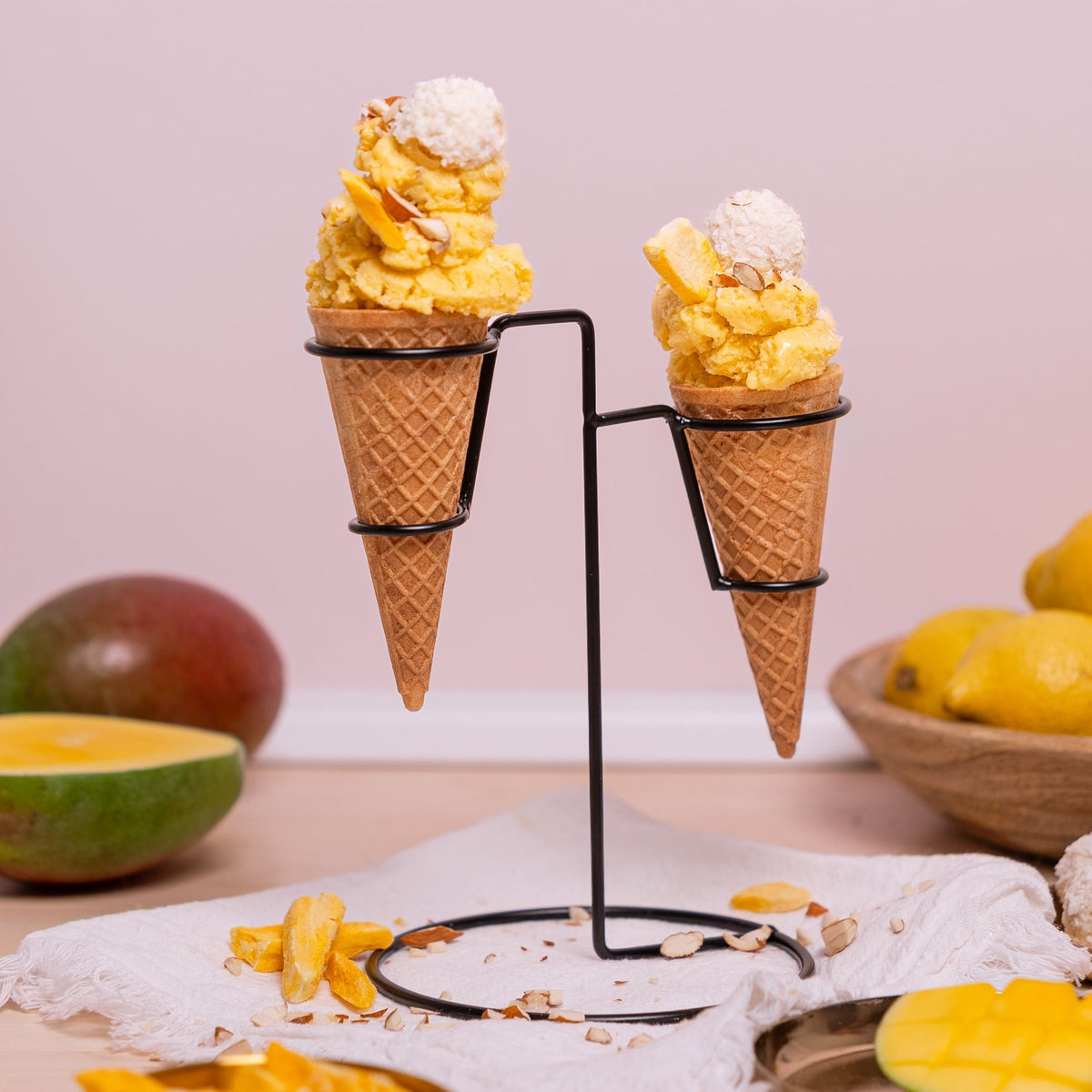 Kokos-Mango-Softeis aus dem Thermomix - Wundermix GmbH