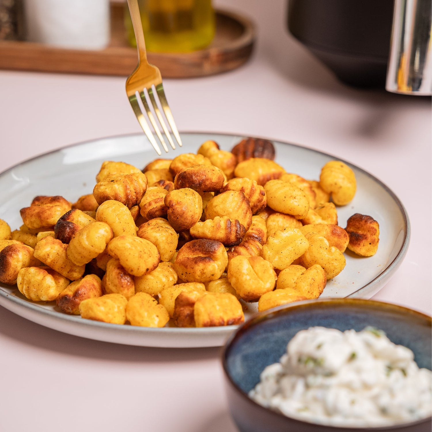 Knusprige Gnocchi aus der Heißluftfritteuse - Wundermix GmbH