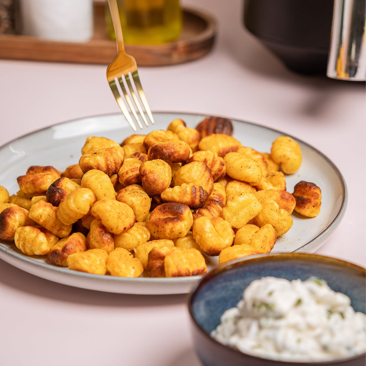 Knusprige Gnocchi aus der Heißluftfritteuse - Wundermix GmbH