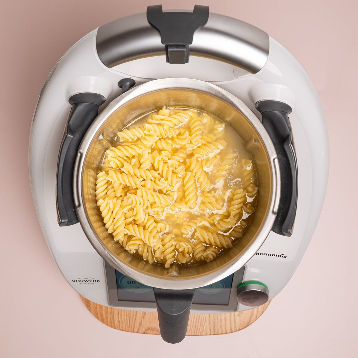 Nudeln kochen im Thermomix mit WunderCap - Wundermix GmbH