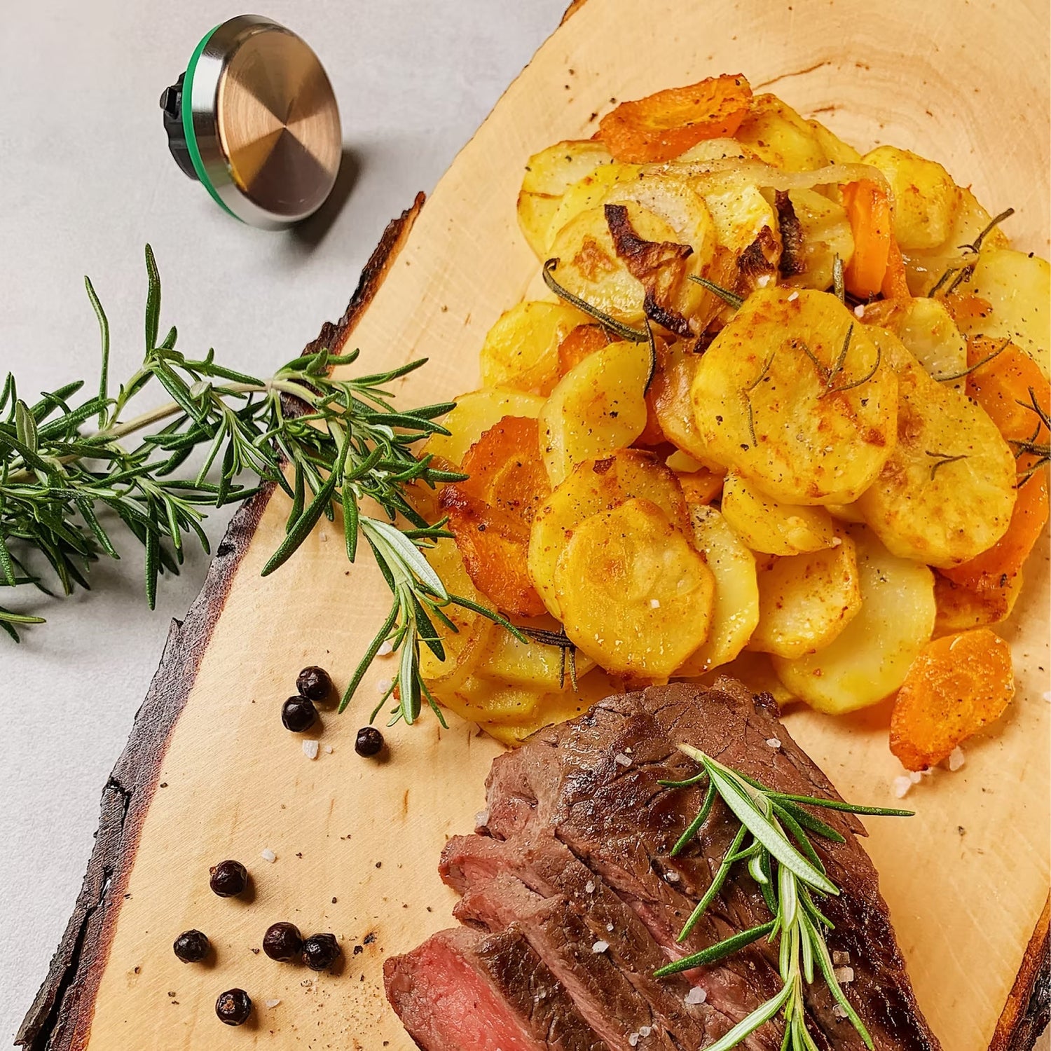 Rindersteak Sous-vide im Thermomix mit WunderCap - Wundermix GmbH
