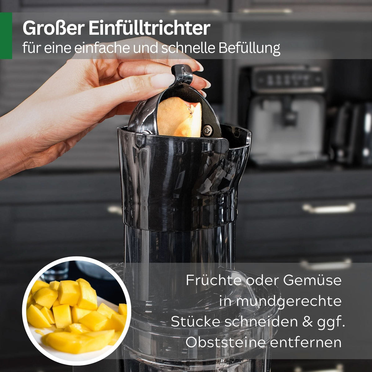 SaftPro | Slowjuicer / Entsafter inkl. Adapter für Thermomix TM7 - Wundermix GmbH