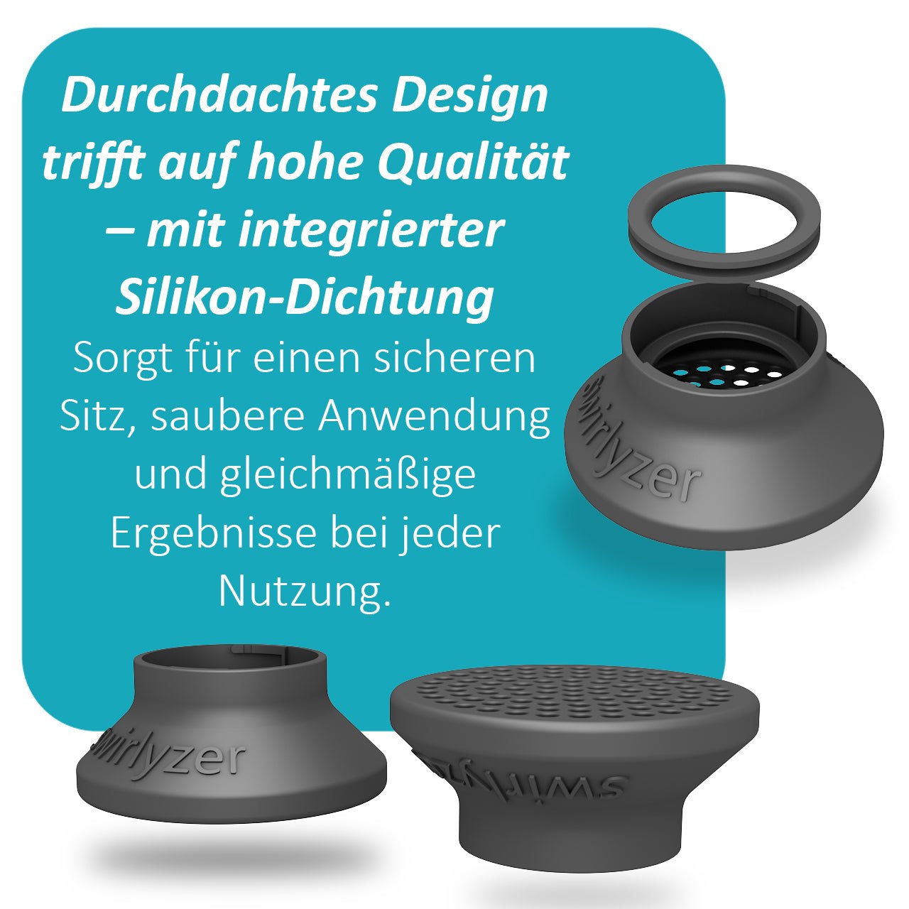 Swirlyzer | Spaghetti - Eis - Aufsatz für Ninja Creami Swirl - Wundermix GmbH