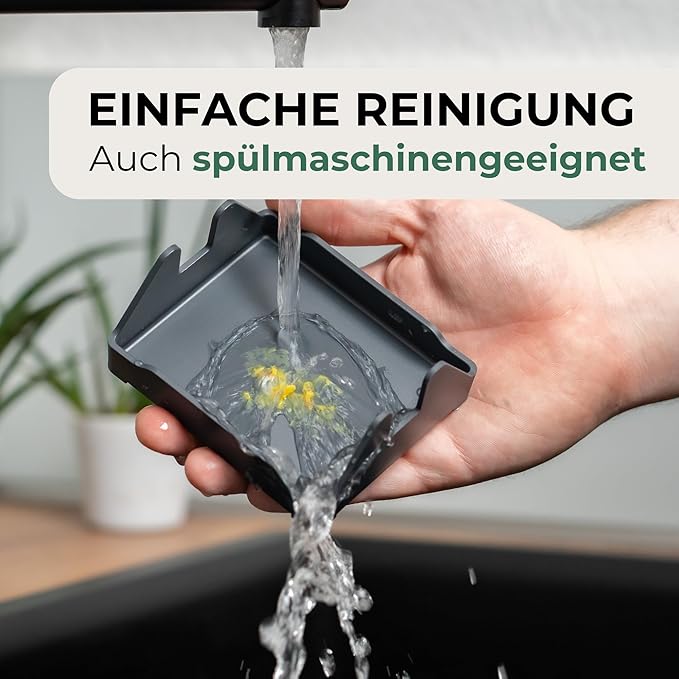 STERNEKOCH Deckelhalter mit Abtropfschale für Thermomix TM6, TM5 und Monsieur Cuisine Compact - Wundermix GmbH