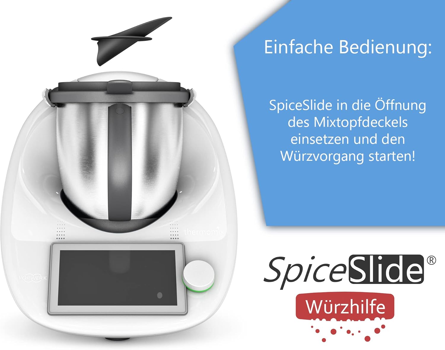SpiceSlide | Gewürzrutsche für TM6, TM5, TM31 - Wundermix GmbH