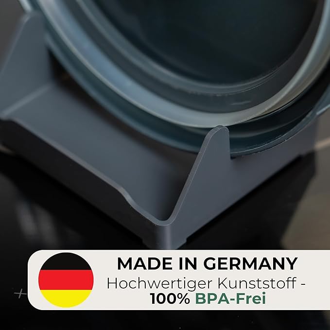 STERNEKOCH Deckelhalter mit Abtropfschale für Thermomix TM6, TM5 und Monsieur Cuisine Compact - Wundermix GmbH