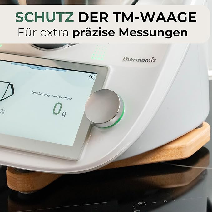 STERNEKOCH Gleitbrett aus Buchenholz für Thermomix TM6, TM5 - Wundermix GmbH