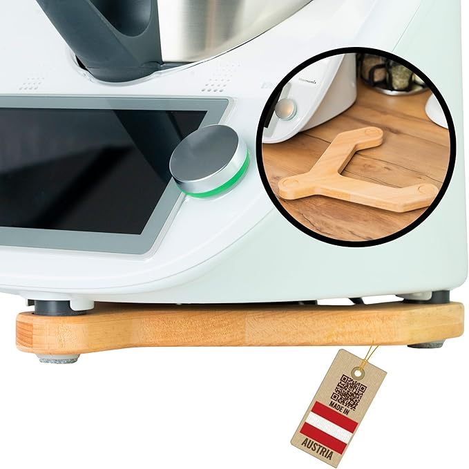 STERNEKOCH Gleitbrett aus Buchenholz für Thermomix TM6, TM5 - Wundermix GmbH