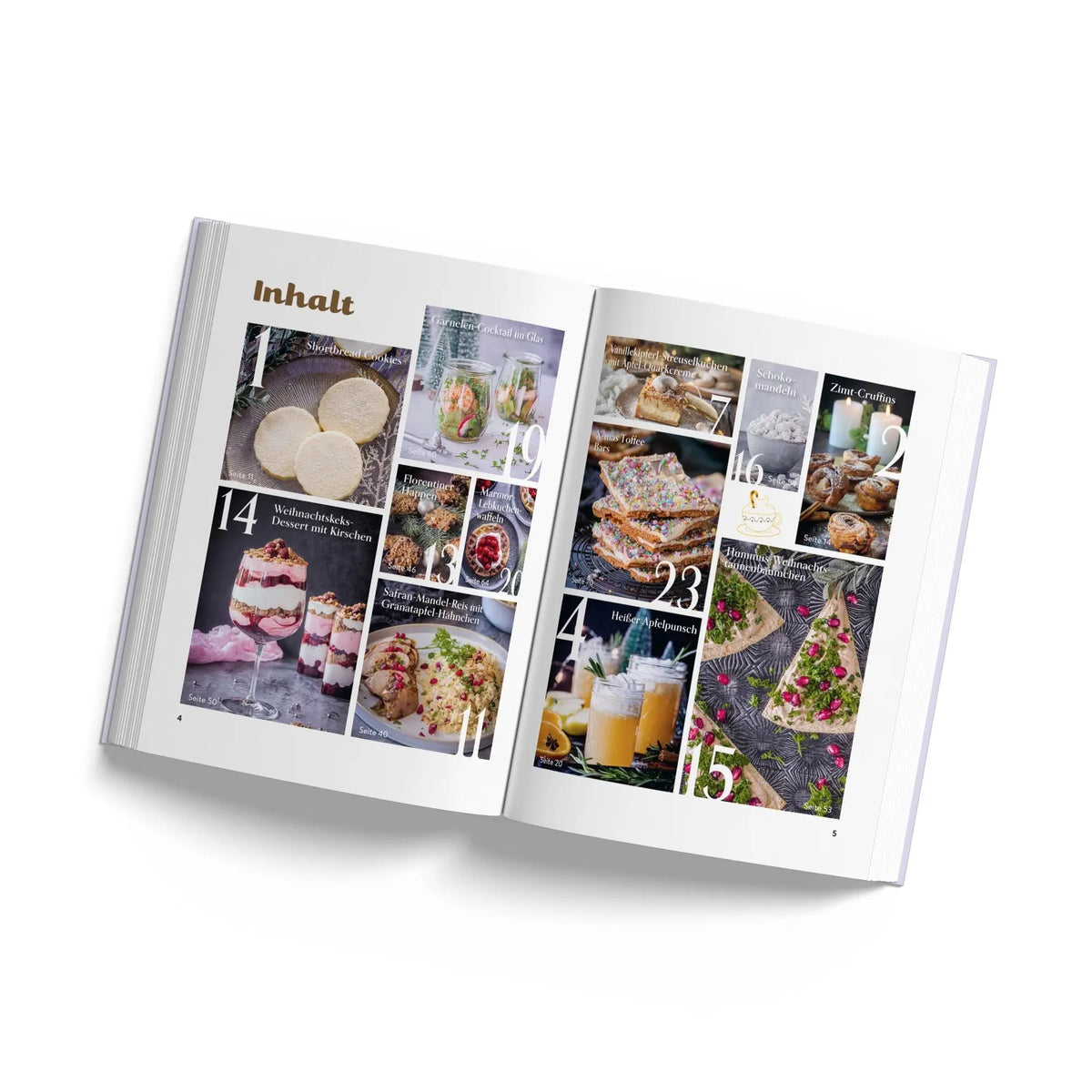 Adventszauber: 24 süße und herzhafte Rezepte für die Weihnachtszeit - Wundermix GmbH